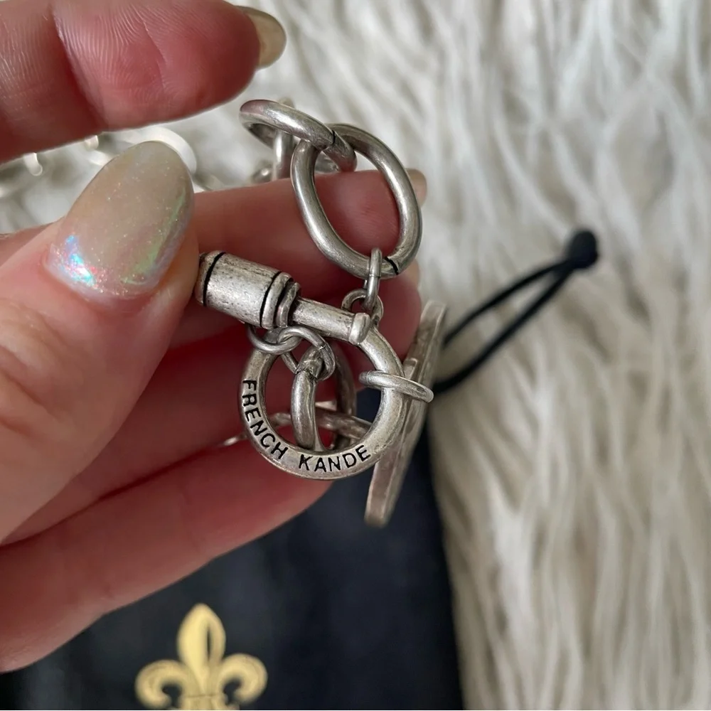 French Kande Rennes Silver Nantes Championnat Coup De France 1965 Coin Necklace - Picture 8 of 9